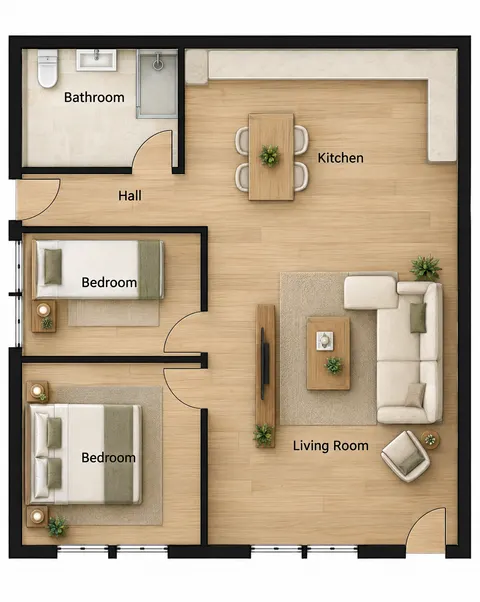 Furnished 2D