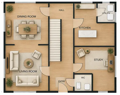 Furnished 2D