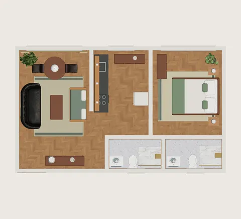 Floor plan · Furnished