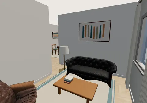 Room 1 (furnished) in Casa Cruce, Furnished model render