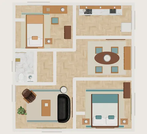 Floor plan · Furnished