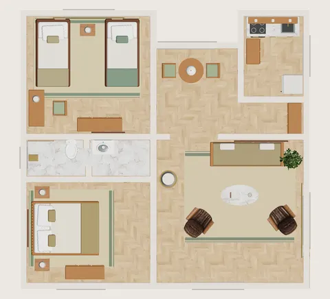 Floor plan · Furnished