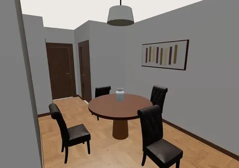 Room 1 (furnished) in Casa Escalón, Furnished model render