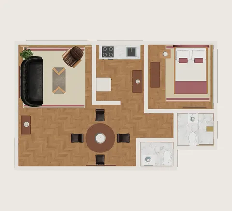 Floor plan · Furnished