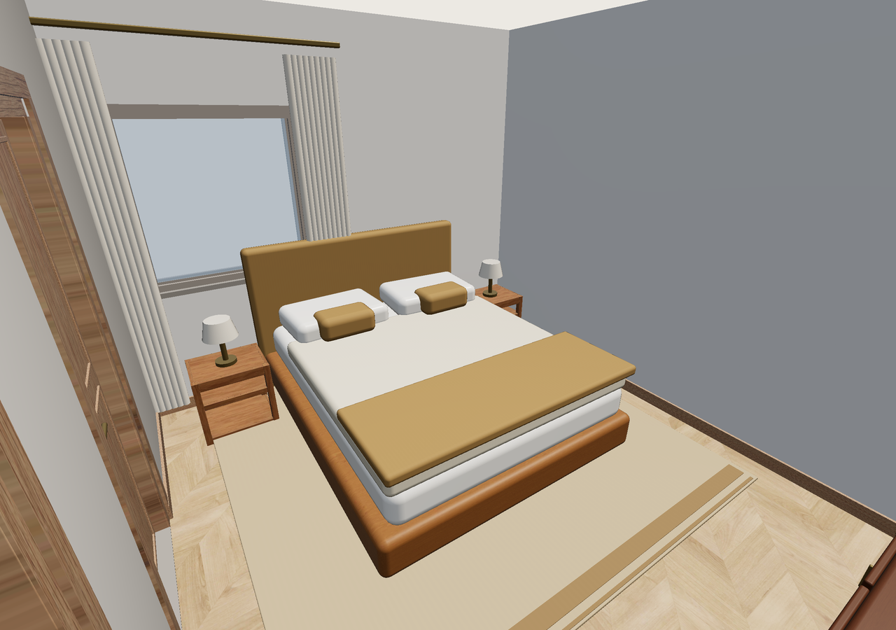 Room 1 (furnished) · Con muebles