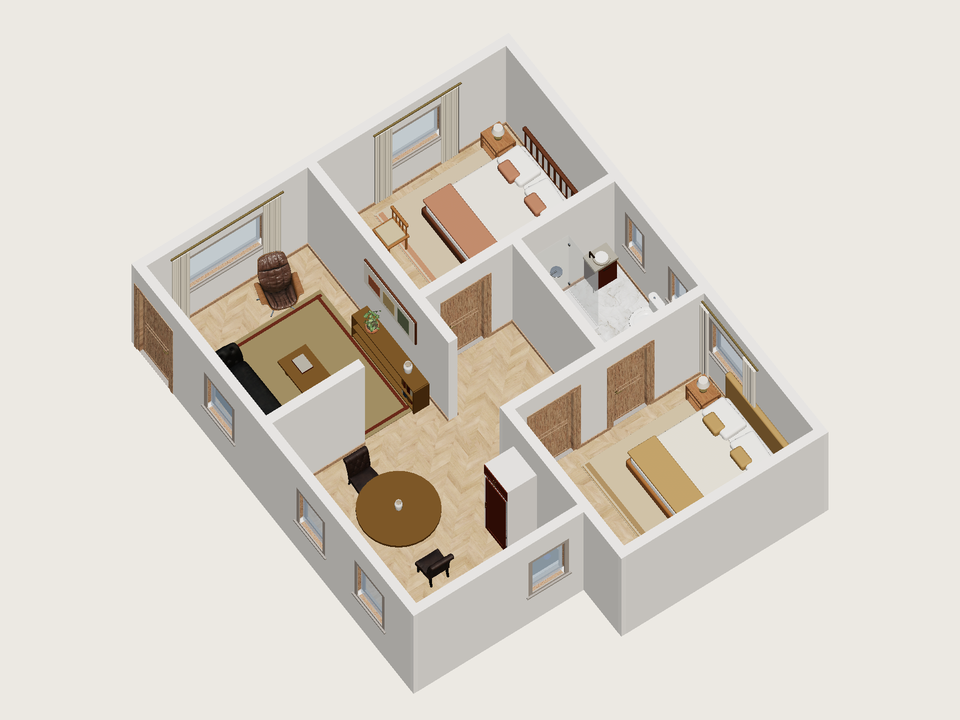 Toda la vivienda · Con muebles