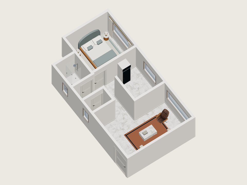 Toda la vivienda · Con muebles