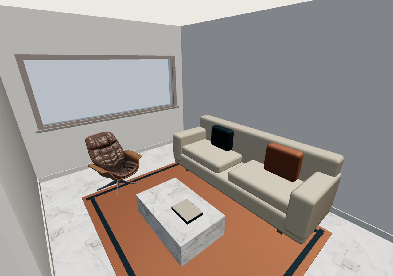 Room 1 (furnished) · Con muebles
