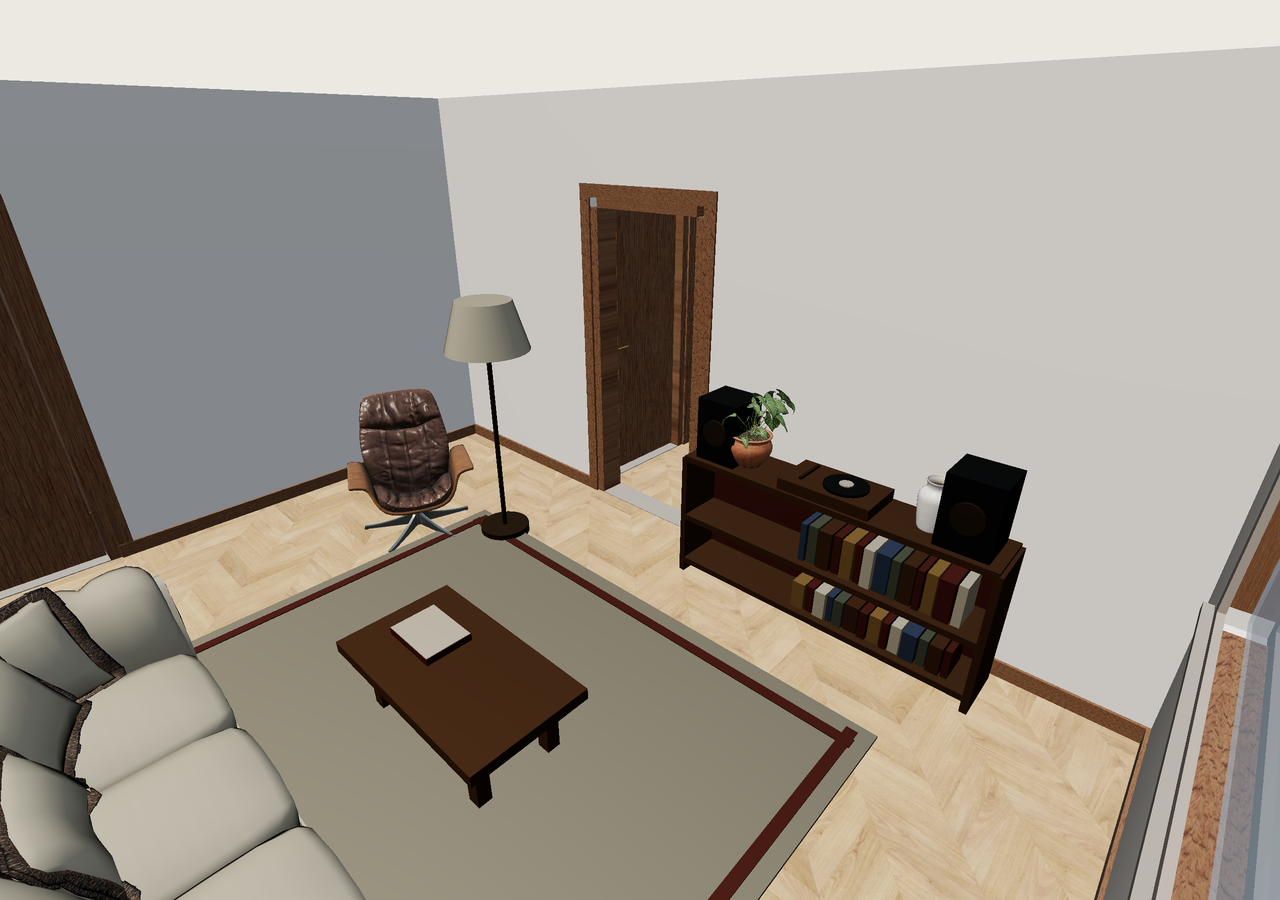 Room 2 (furnished) · Con muebles