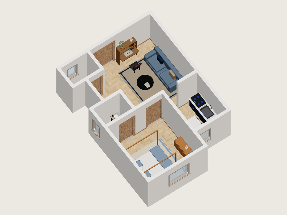 Toda la vivienda · Con muebles