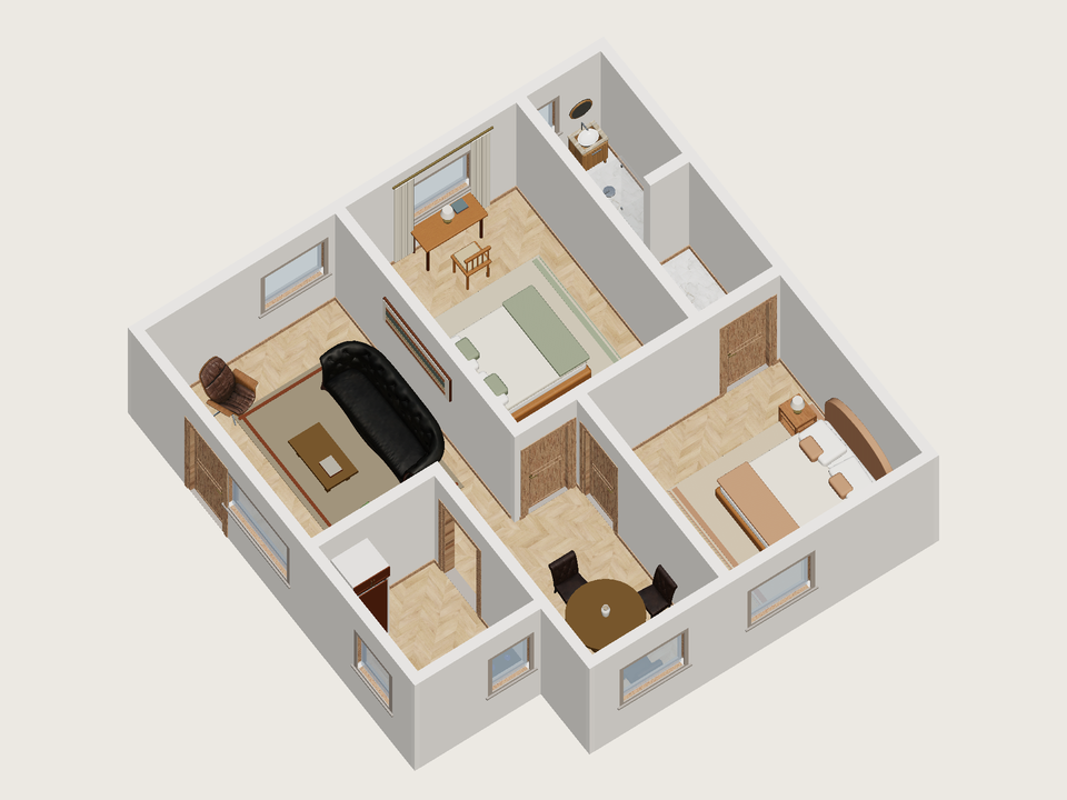 Toda la vivienda · Con muebles