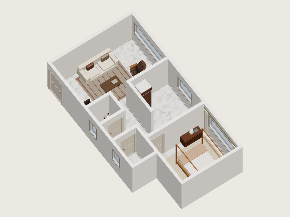 Toda la vivienda · Con muebles