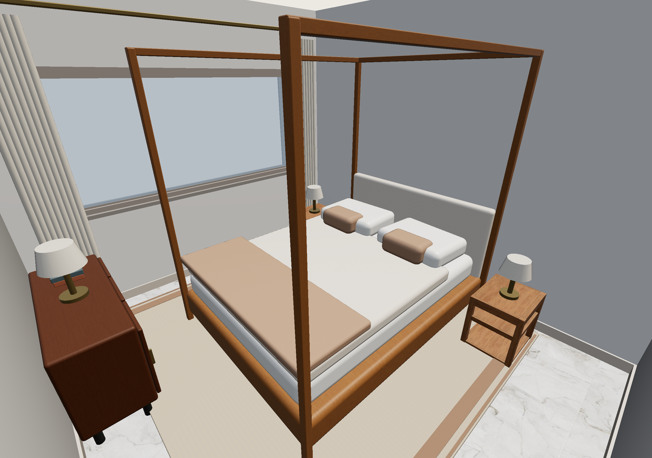 Room 2 (furnished) · Con muebles