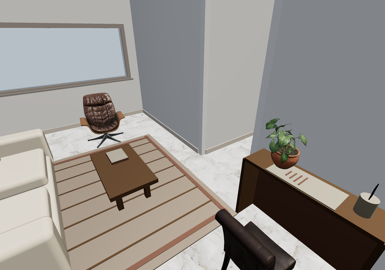 Room 1 (furnished) · Con muebles