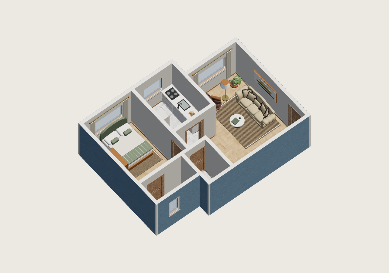 Toda la vivienda · Con muebles