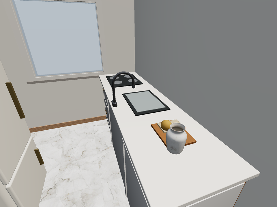 Room 1 (furnished) · Con muebles