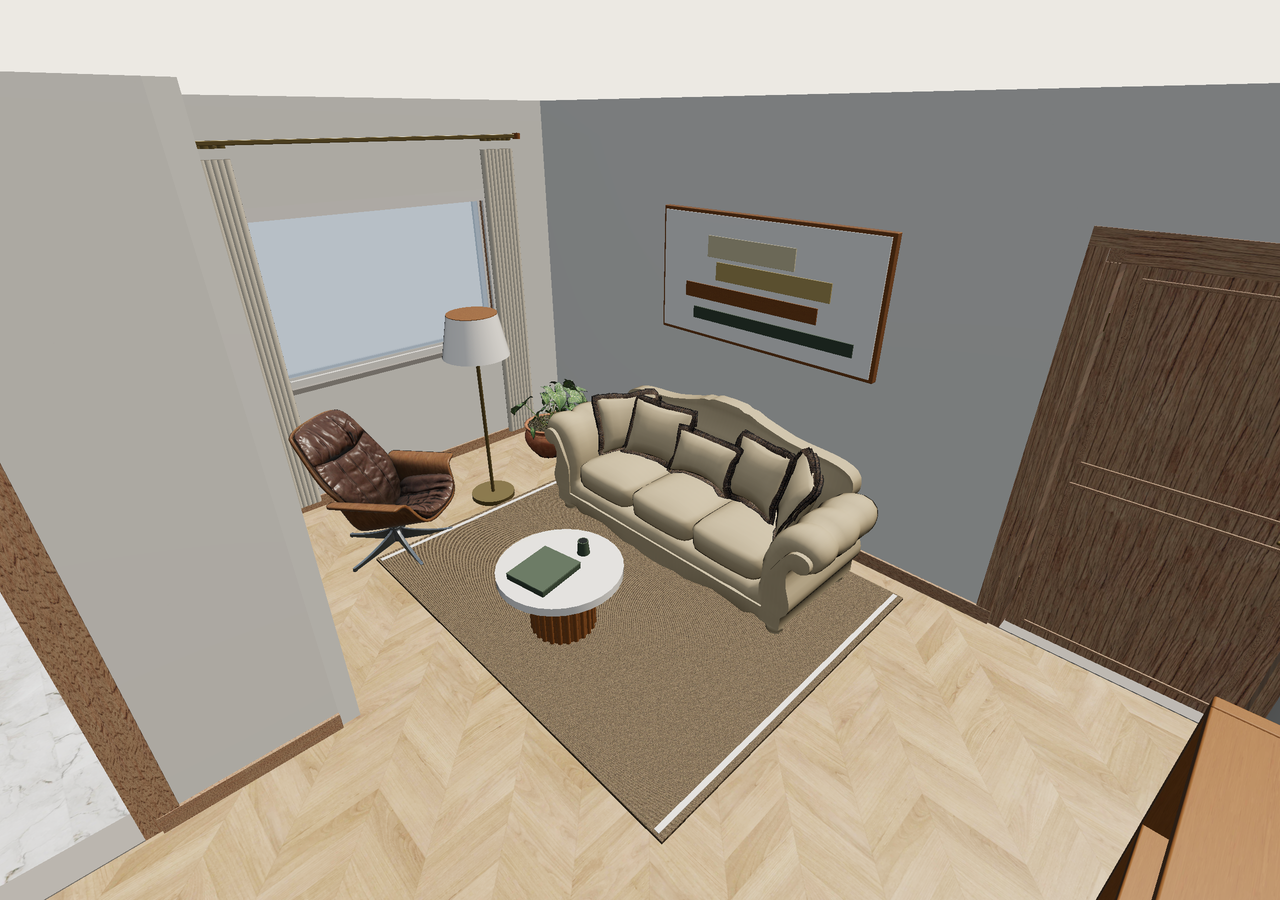 Room 3 (furnished) · Con muebles