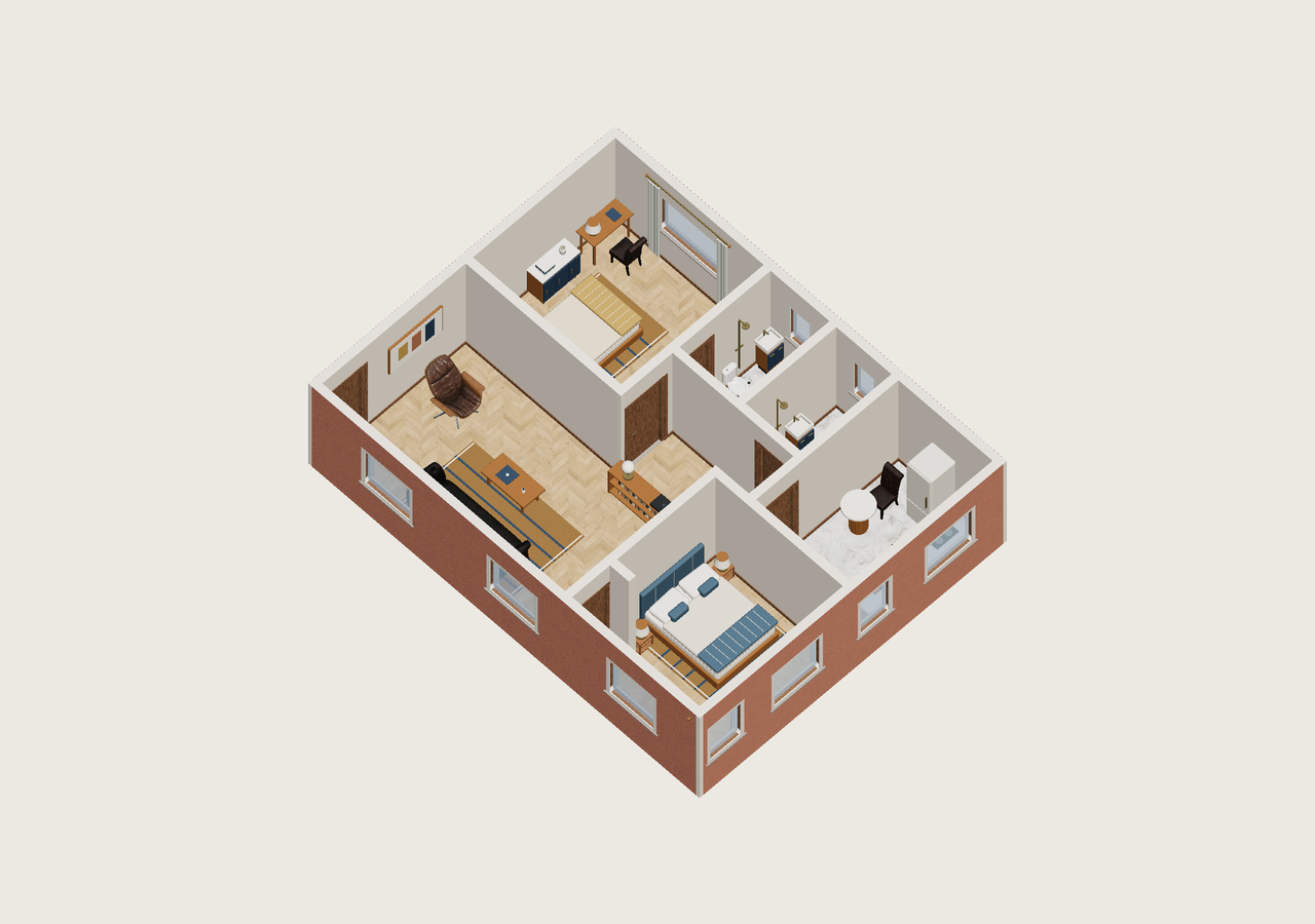 Toda la vivienda · Con muebles