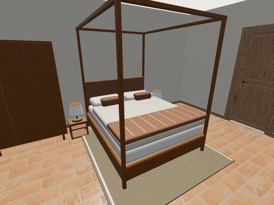 Room 1 (furnished) · Con muebles