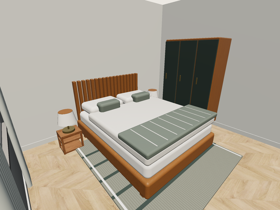 Room 2 (furnished) · Con muebles