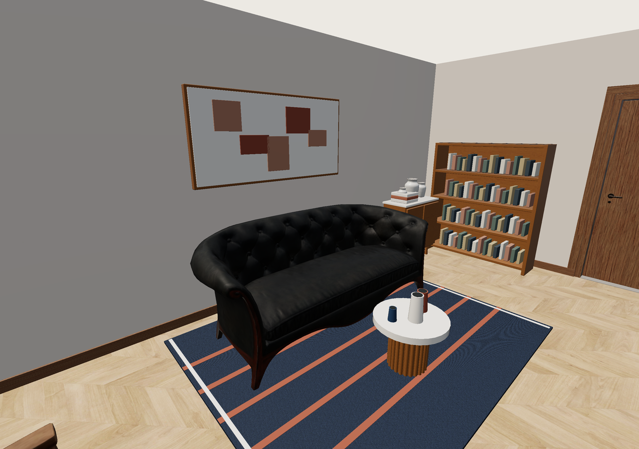 Room 1 (furnished) · Con muebles