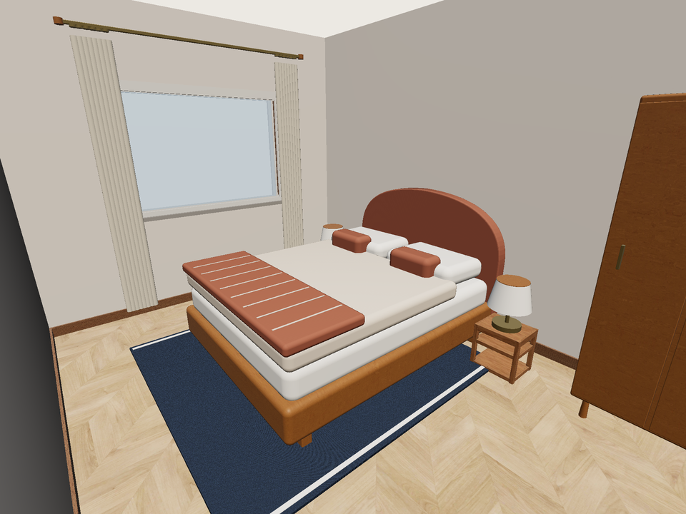 Room 4 (furnished) · Con muebles