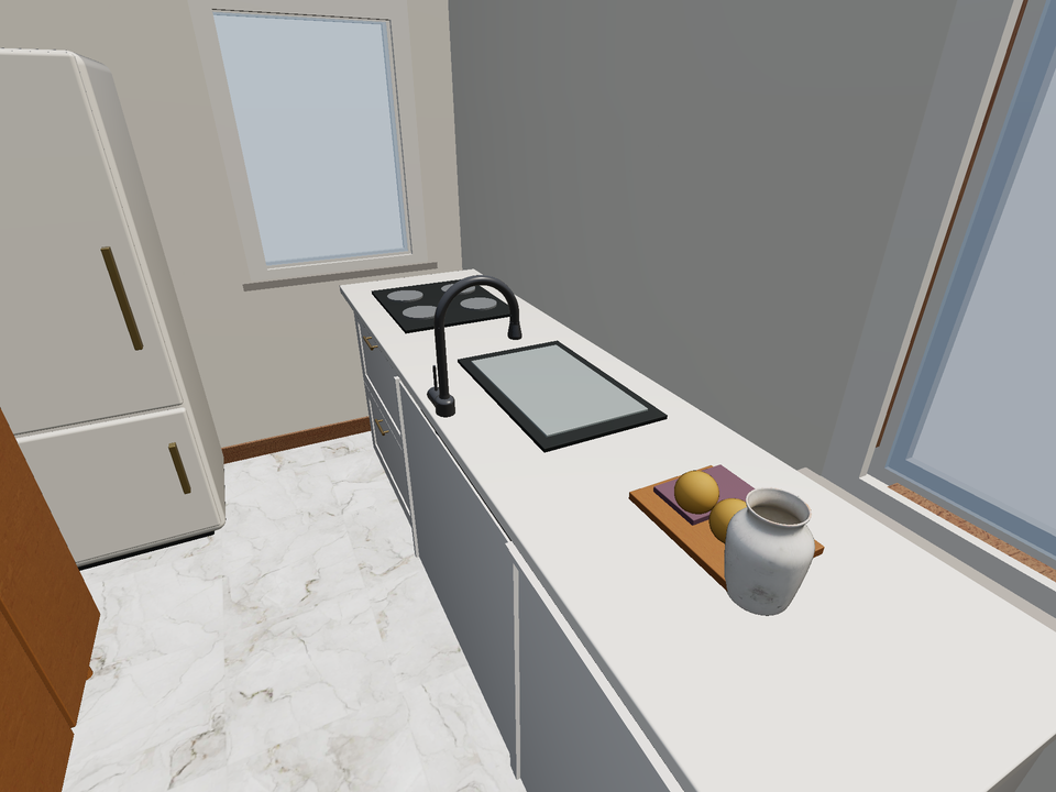 Room 1 (furnished) · Con muebles