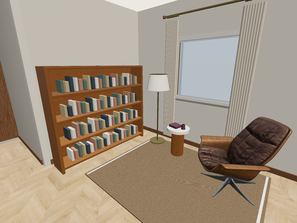Room 4 (furnished) · Con muebles