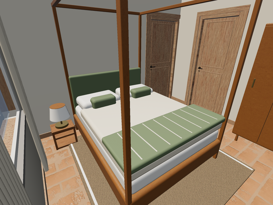 Room 1 (furnished) · Con muebles