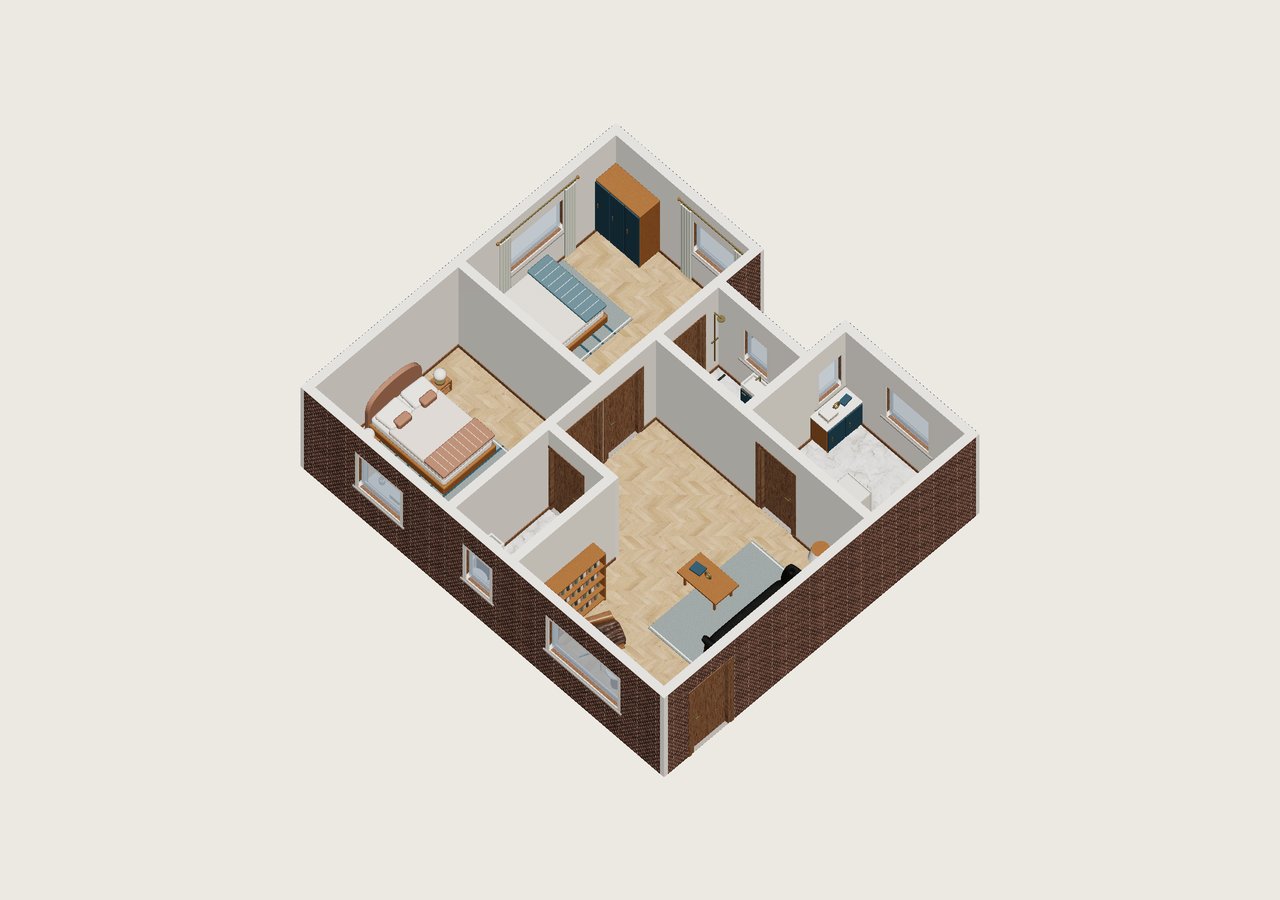 Toda la vivienda · Con muebles