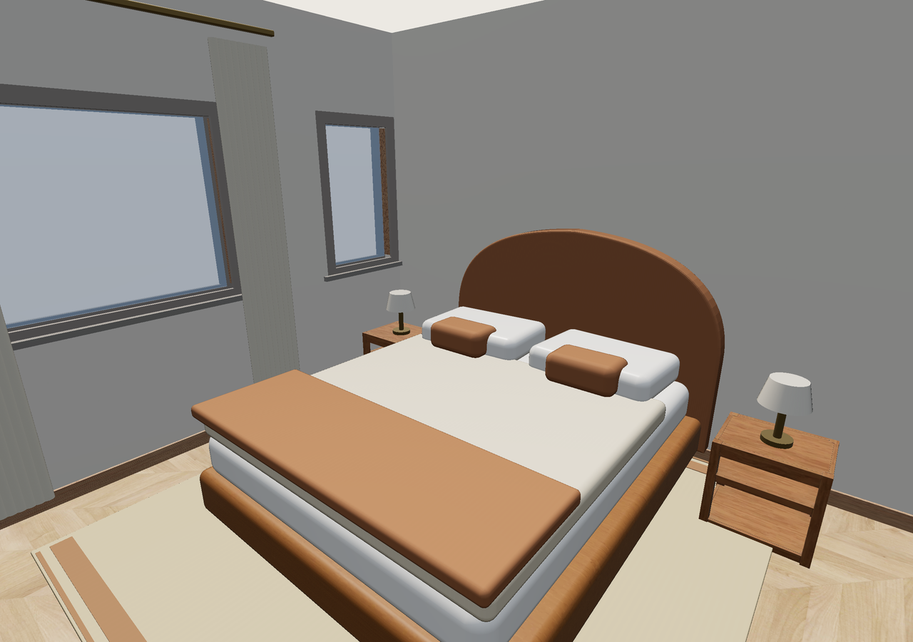 Room 2 (furnished) · Con muebles