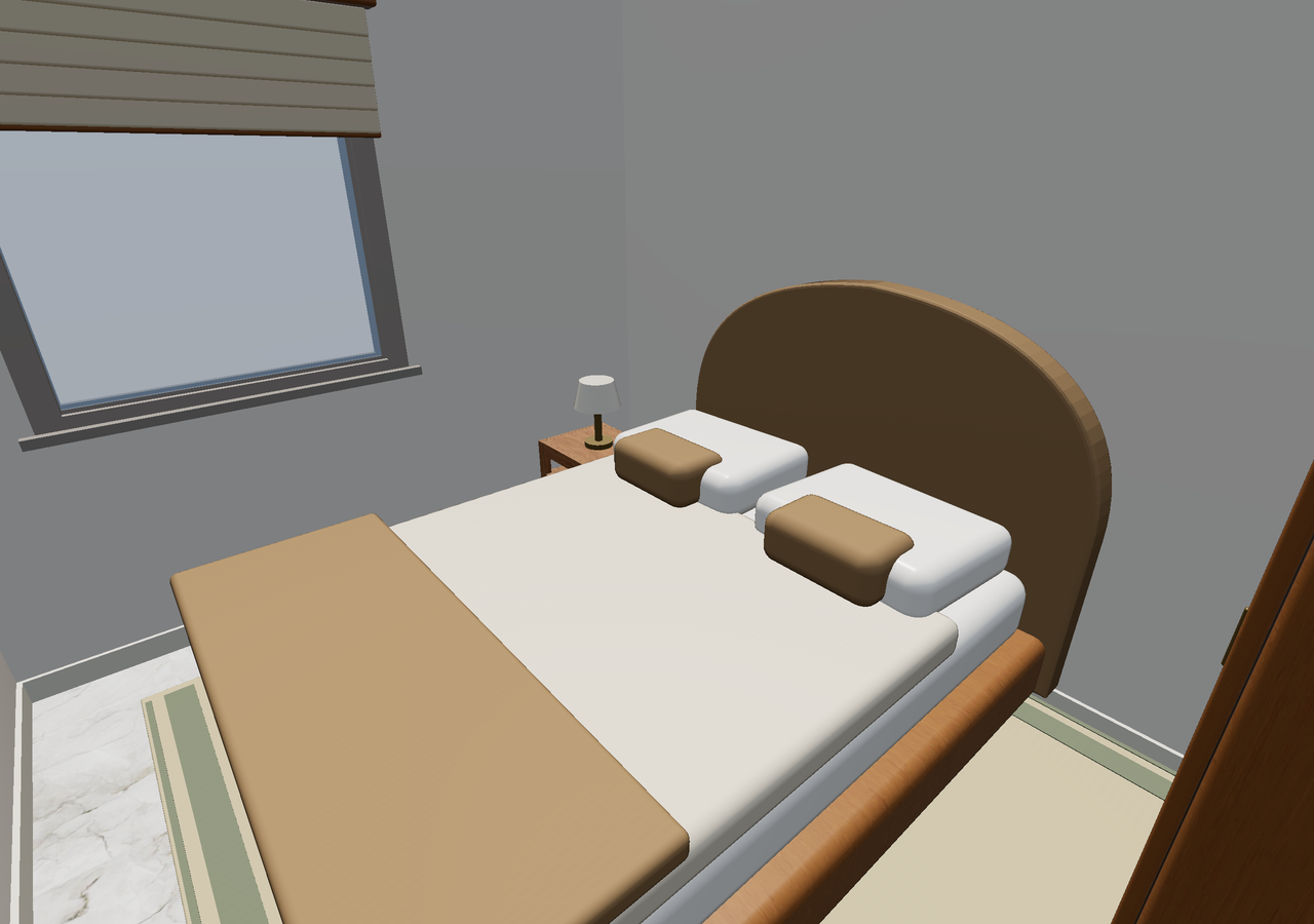 Room 1 (furnished) · Con muebles