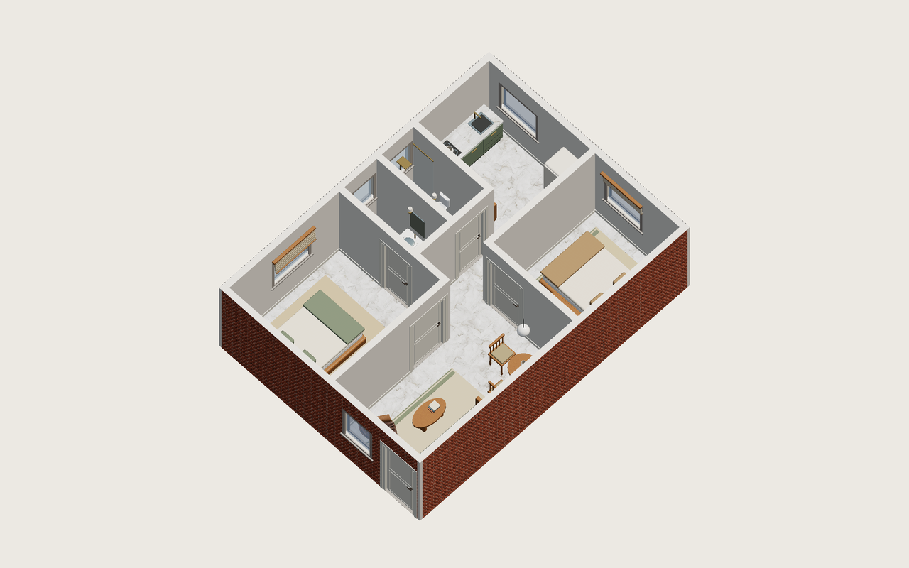 Toda la vivienda · Con muebles