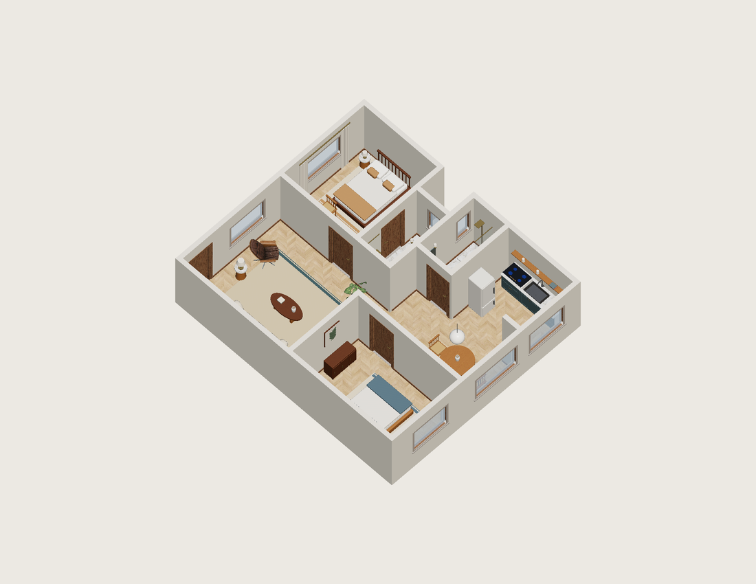 Toda la vivienda · Con muebles