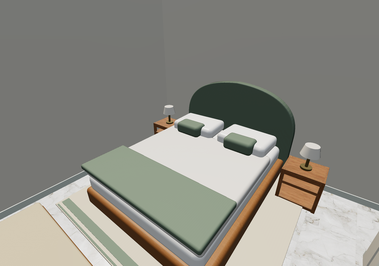 Room 3 (furnished) · Con muebles