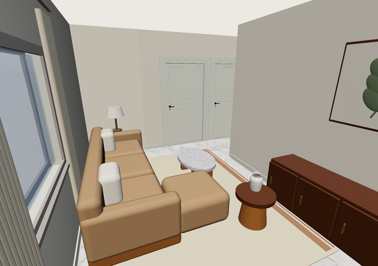 Room 2 (furnished) · Con muebles