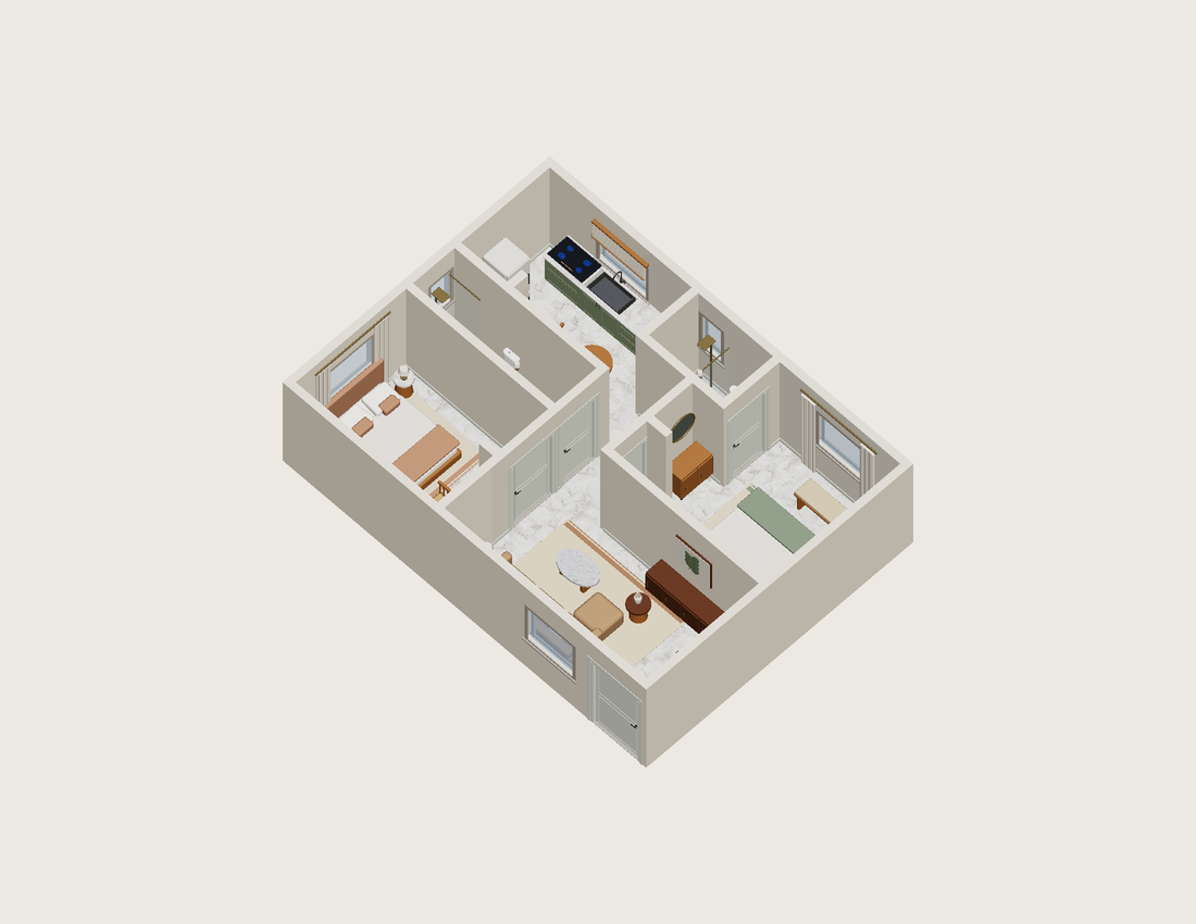 Toda la vivienda · Con muebles