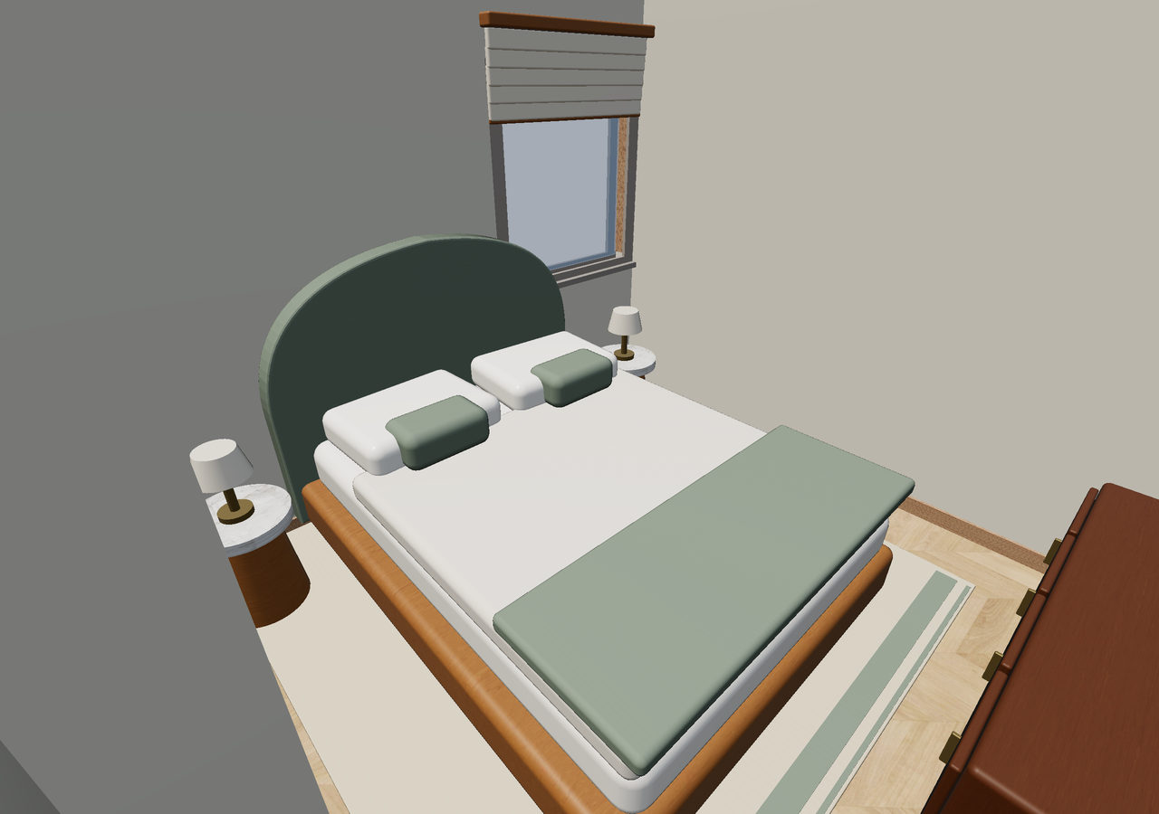 Room 2 (furnished) · Con muebles