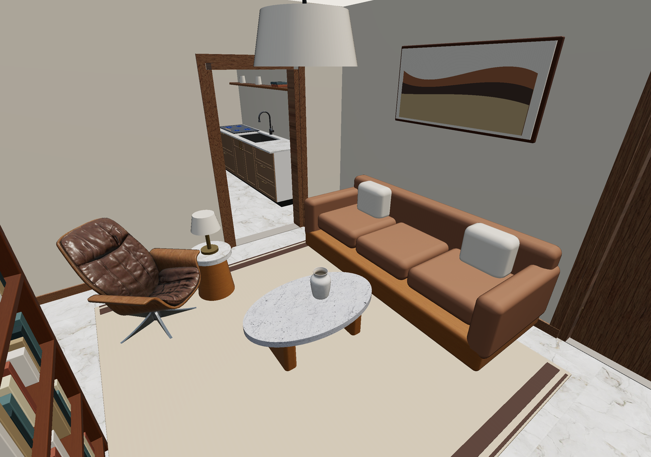 Room 2 (furnished) · Con muebles