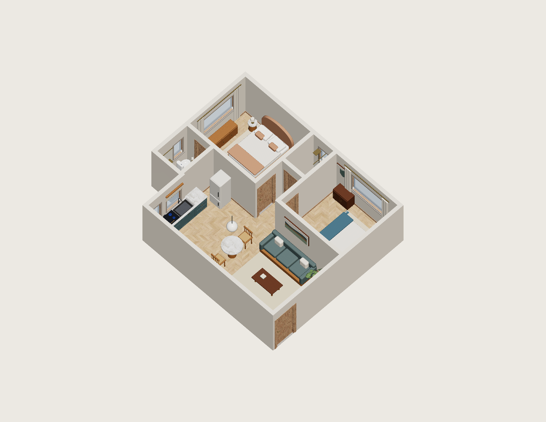 Toda la vivienda · Con muebles