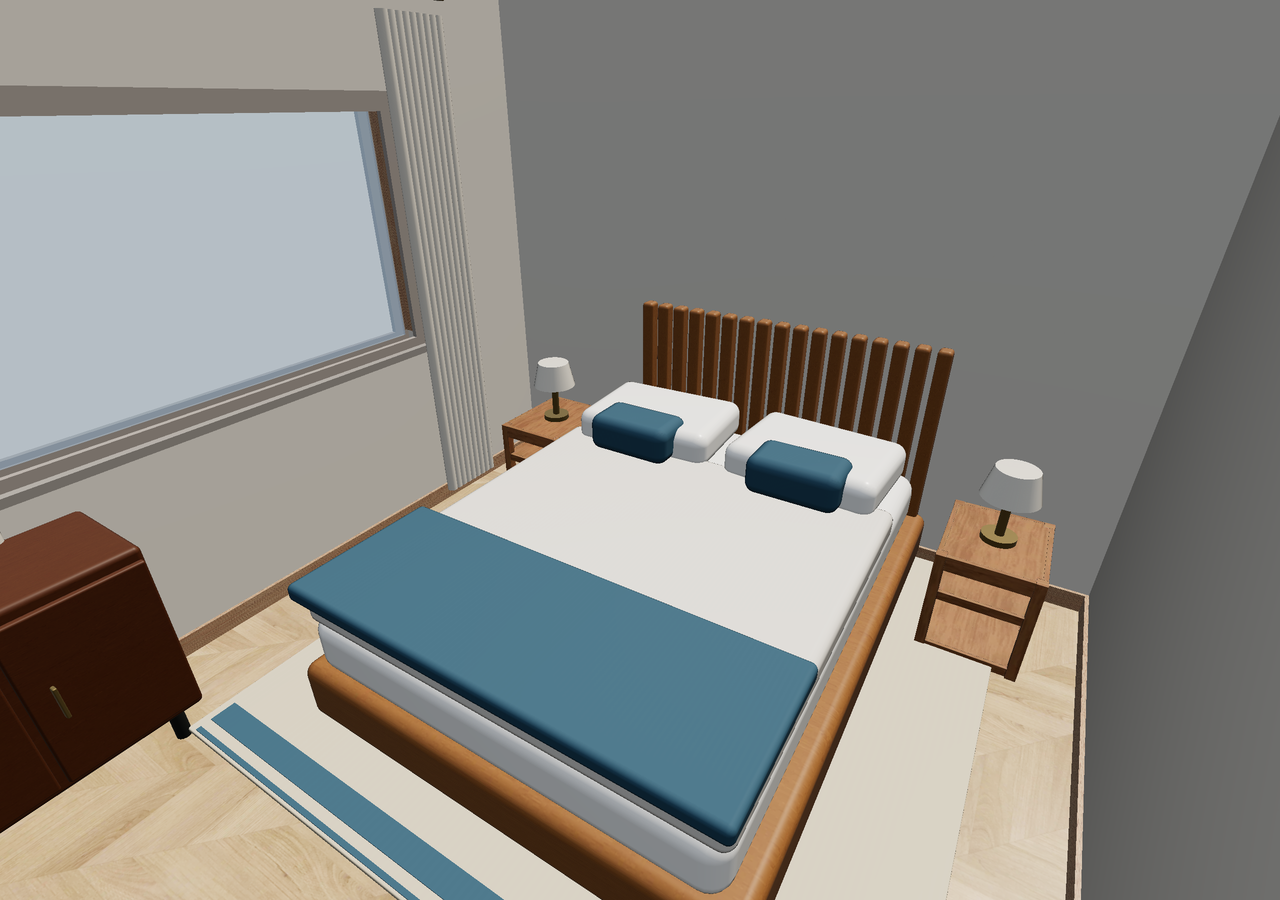 Room 2 (furnished) · Con muebles