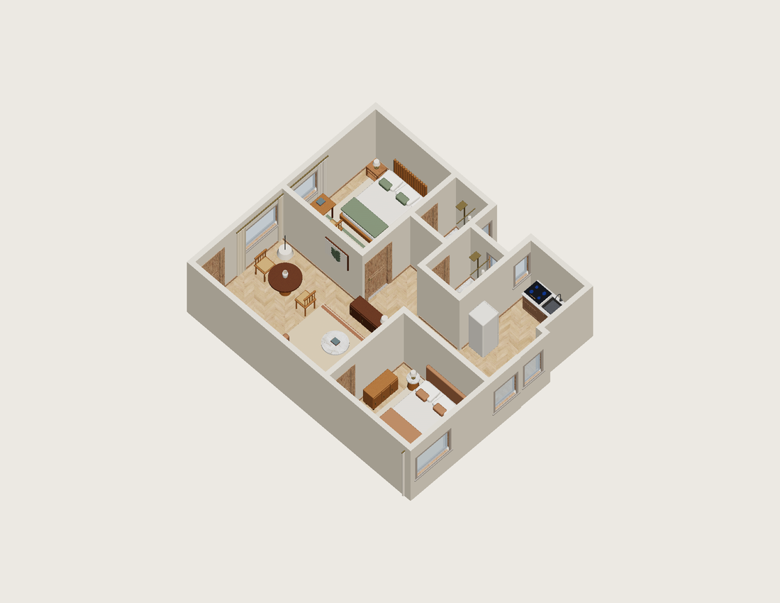 Toda la vivienda · Con muebles