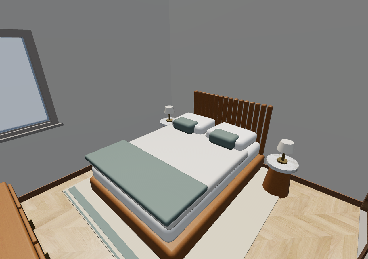Room 2 (furnished) · Con muebles