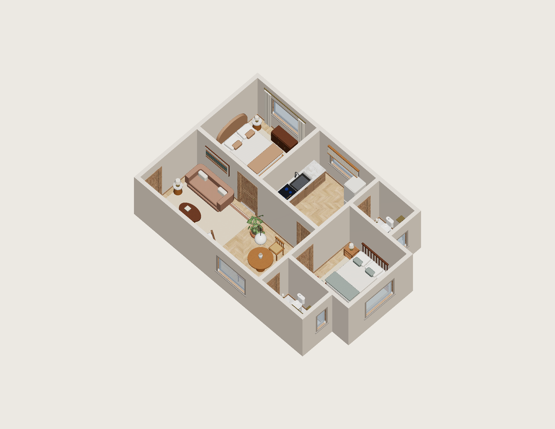 Toda la vivienda · Con muebles