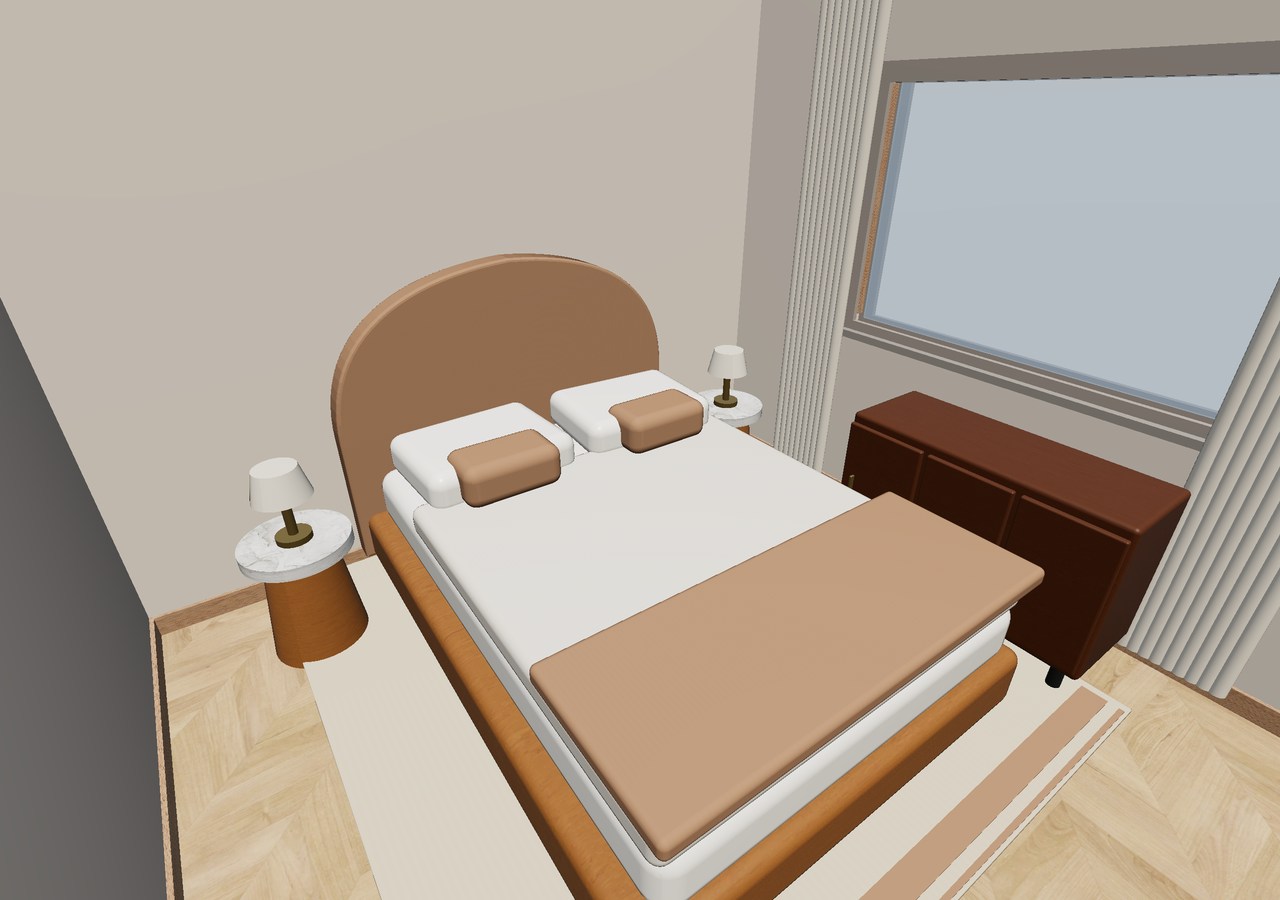 Room 3 (furnished) · Con muebles