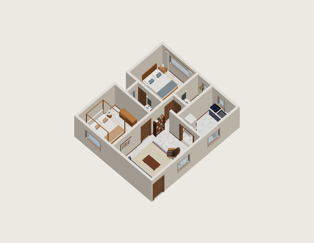 Toda la vivienda · Con muebles