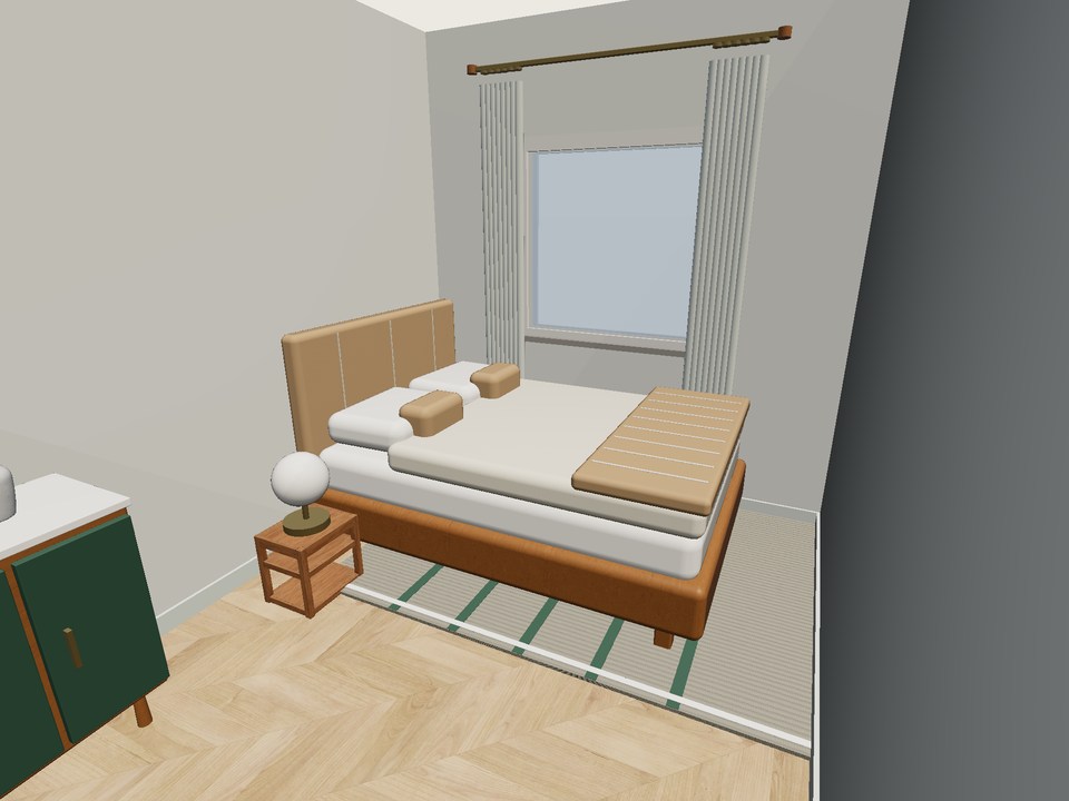 Room 1 (furnished) · Con muebles