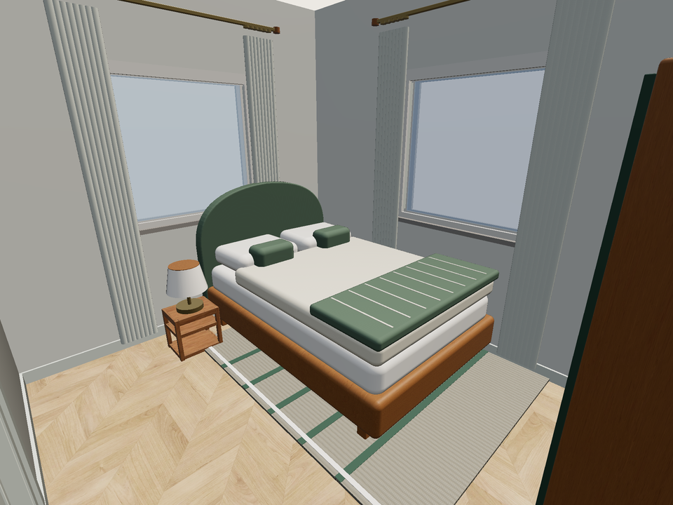 Room 2 (furnished) · Con muebles