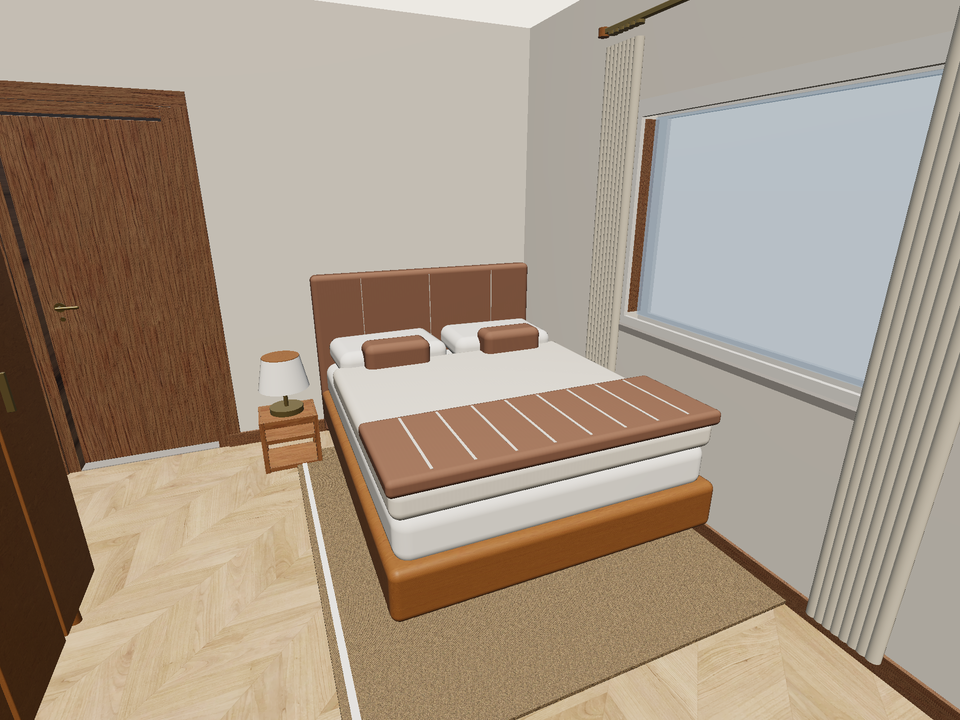 Room 1 (furnished) · Con muebles