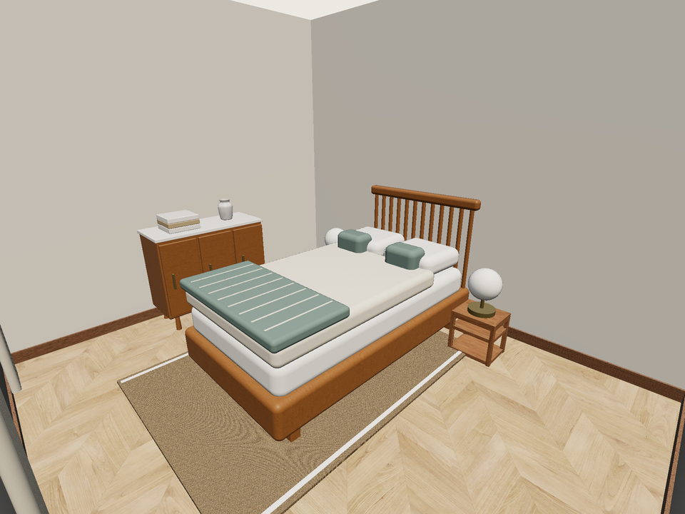 Room 4 (furnished) · Con muebles